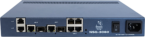 Маршрутизаторы с максимальной степенью импортозамещения NSG–3060 (NSG–3060C)